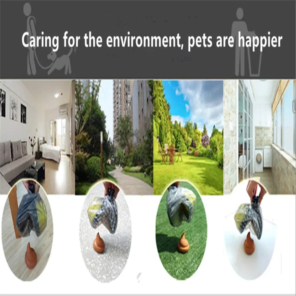 

Dog Pooper Scooper Sanitary Toilet Cleaner-with Bag Dispenser-with 1 Bag of Garbage Dog Poop Bag Dispenser Cleaning Supplies