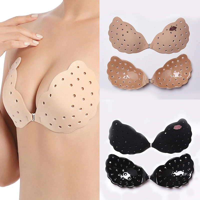 Бюстгальтер пуш-ап Мягкий купальник маленький бюст плотный дышащий невидимый