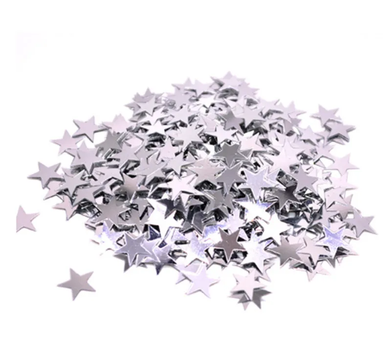 Hot sale 500pcs 6mm Little stars Table Confetti Sprinkles Birthday Party Wedding Decoration Sparkle Blue Gold Silver | Дом и сад