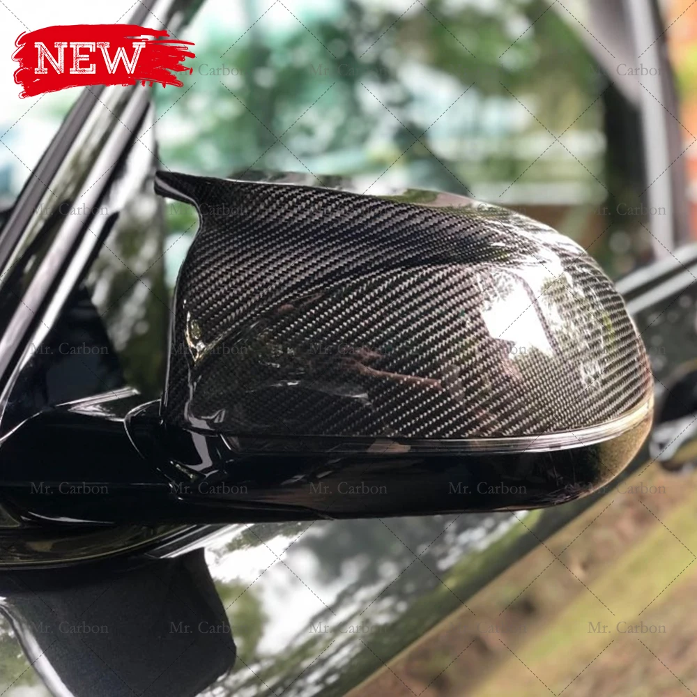 Чехол для зеркала заднего вида из углеродного волокна BMW X3 X4 X5 X6 X3M X4M X5M (замена)