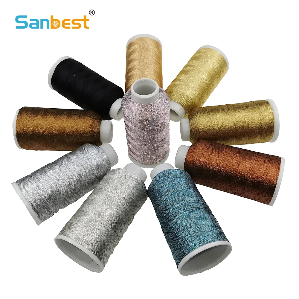 Новое поступление 4 шт. металлические плетеные нитки Sanbest для рукоделия браслет