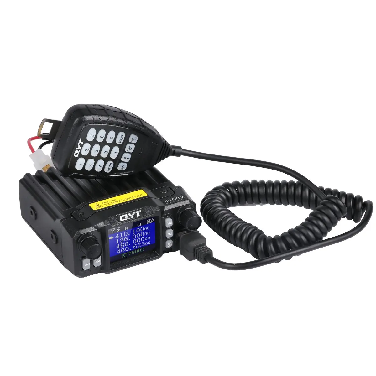 QYT KT-7900D Mini Mobile Radio 25W Quad Band 144/220/350/440MHz KT7900D CB Transceiver radio comunicador Walkie Talkie 10 KM
