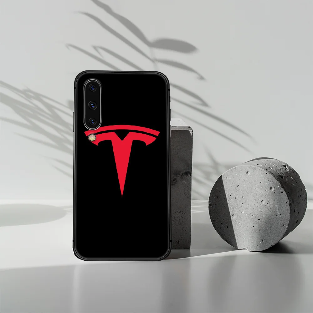 

Tesla car logo Phone Case Cover For Samsung Galaxy A10 A11 A20 E A21 A30 A40 A50 A51 A70 A71 A81 S black Bumper Luxury Cell