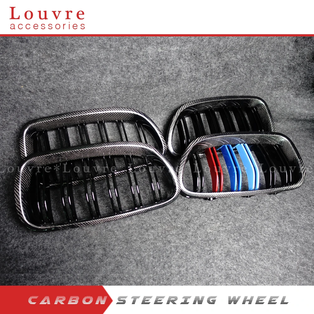 Углеродное волокно передний бампер гоночная решетка для BMW 5 серии G30 G38 F18 F10 3 F30 F31