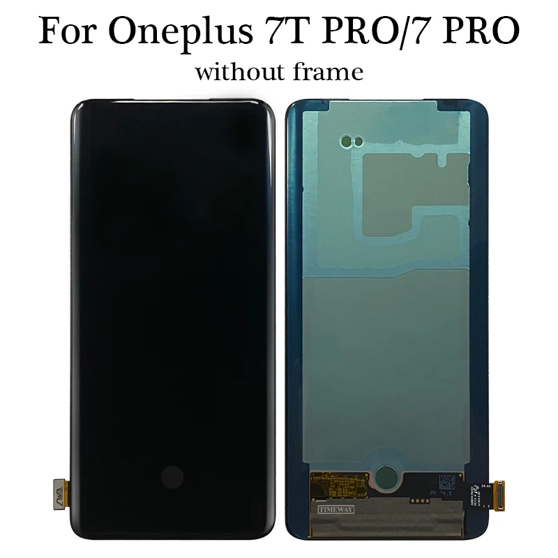 1 шт. 6 67 ''ЖК-дисплей для Oneplus 7T Pro ЖК-дисплей Дисплей кодирующий