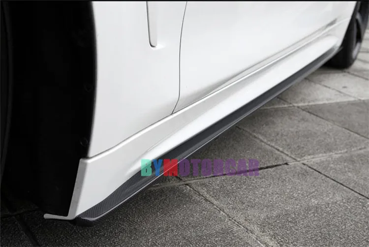 Боковые юбки из углеродного волокна P Style подходят для BMW F30 320i 328i 335i M-Sport |