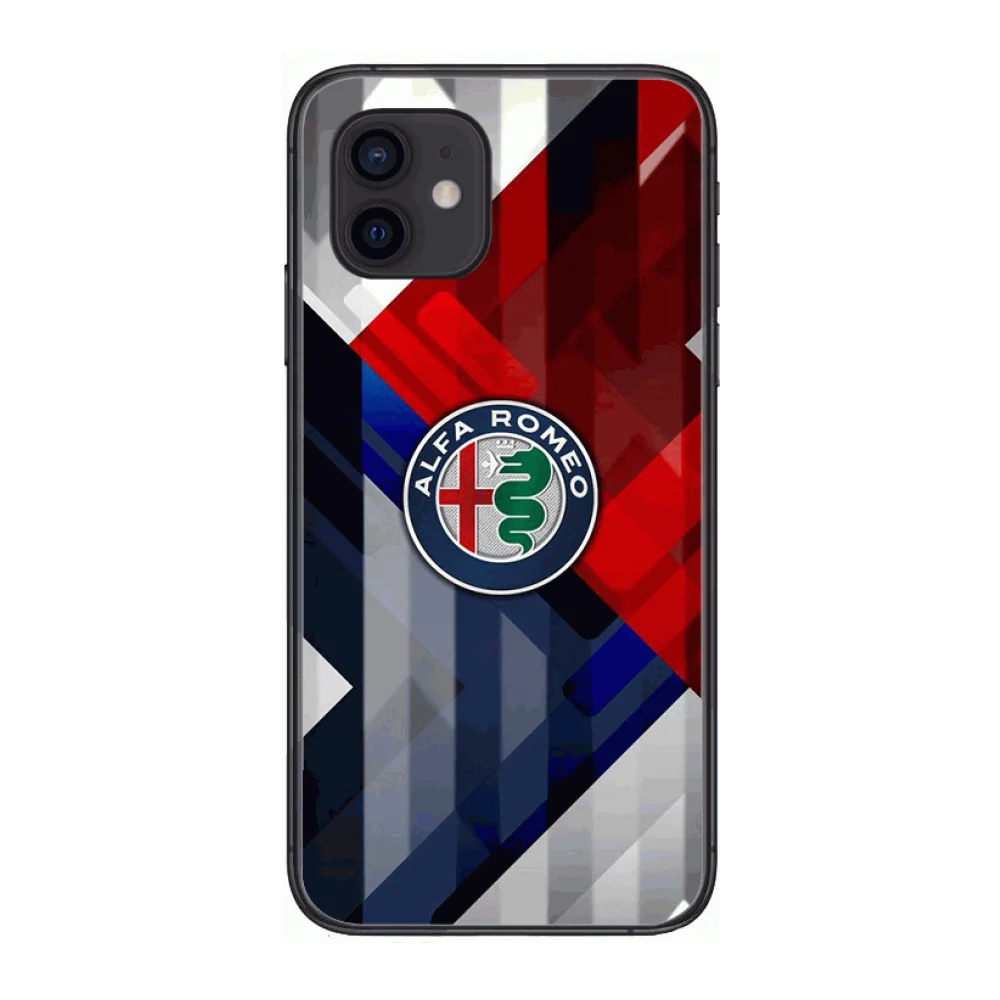 

Luxury cars Alfa R-Romeo Style Phone Case cover For iphone 12 pro max 11 8 7 6 s XR PLUS X XS SE 2020 mini black cell shell