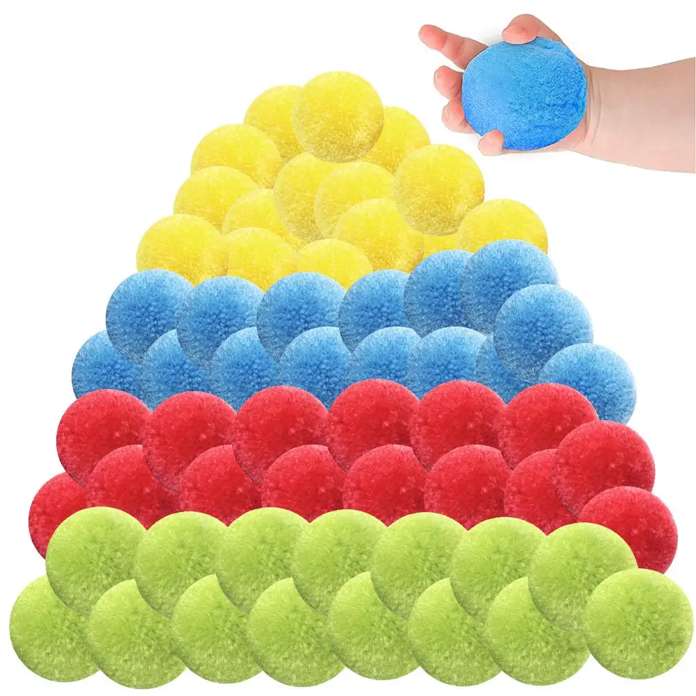 Reusable Plush Water Balls Lightweight Portable Splash Toy Suitable for Outdoor Pool Beach ASD88 | Спорт и развлечения
