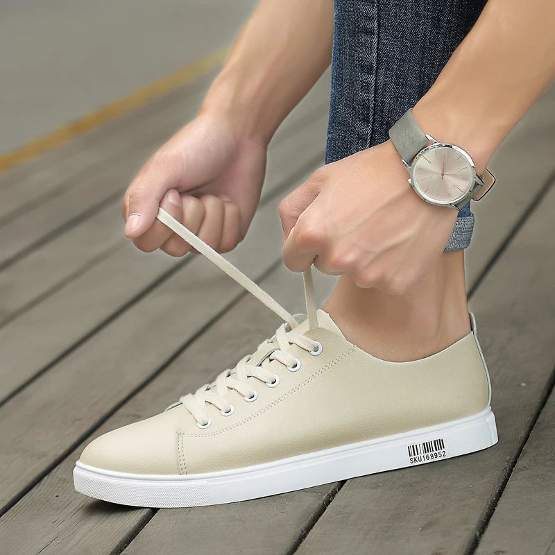 

men's sneakers shoes casual sport Flats shoes Male Fashion Microfiber Trend Casual Shoes Lace-Up Casual sneakers men shoes *912