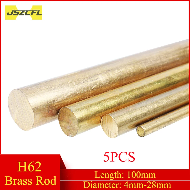 

5 шт 100 мм H62 латунный стержень 4/5/6/7/8/9/10/12/14/15/16/18/20/22/25/28 мм круглый медные стержни режущий инструмент Diy Ручная заклепка