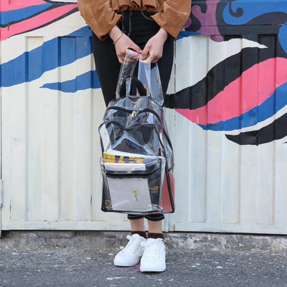 Детские взрослые водонепроницаемые дорожные сумки студенческий прозрачный
