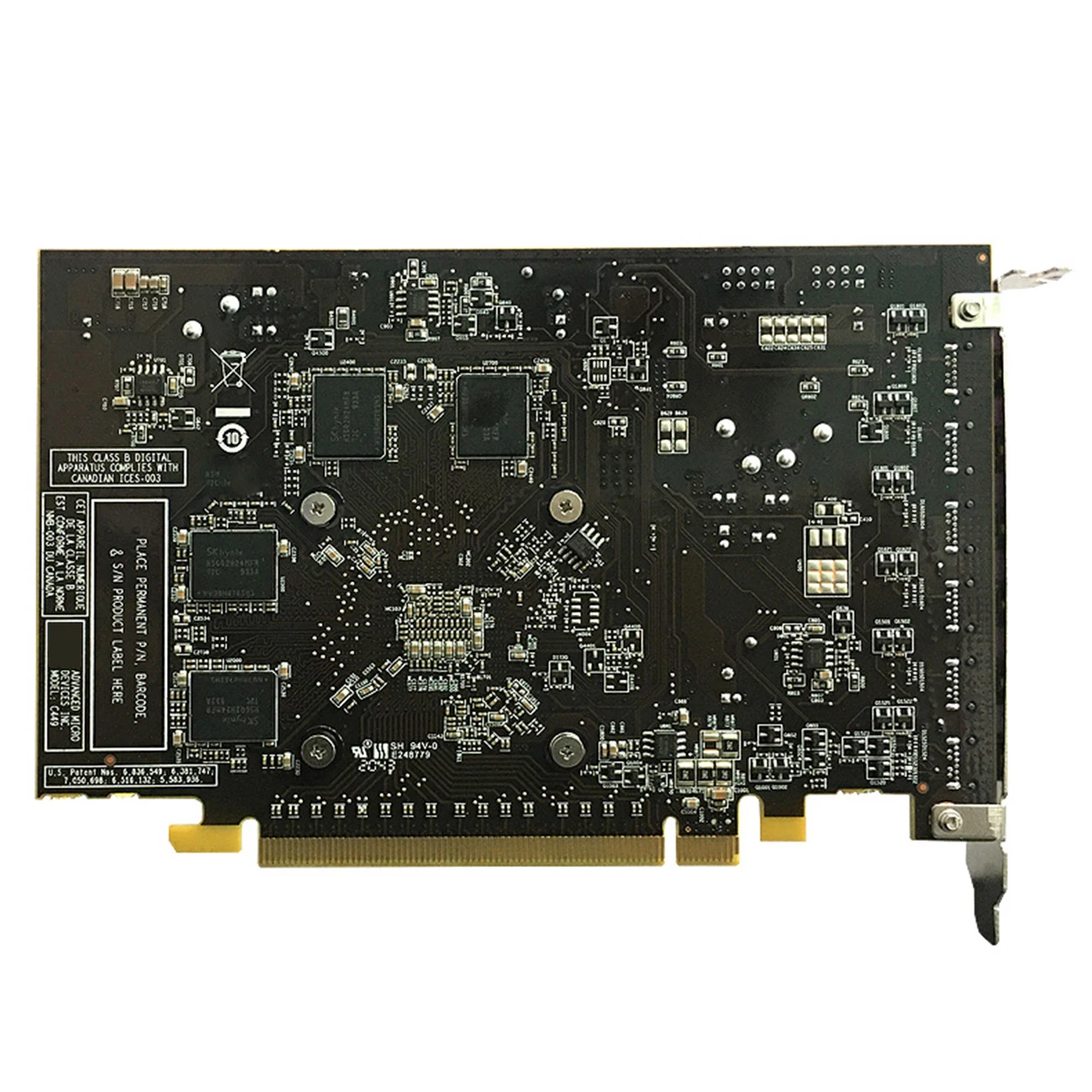 Günstig Yeston Grafikkarte R7 350 4G D5 6 COMPUTER-TV-ANSCHLUSSKABEL MINIDP 6-bildschirm Unterstützung Split Screen Display 700/4500MHz 4G/128bit/GDDR5 Mit 6 Mini DP Ports