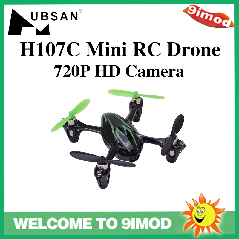 Hubsan H107 c X4 720P HD камера 2 4G 4CH RC Quadcopter Drone вертолет RTF с светодиодный подсветкой пульт