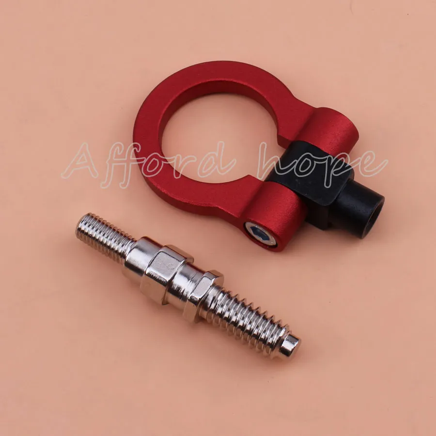 Универсальный 1 комплект красный Алюминиевый автомобильный гоночный трейлер