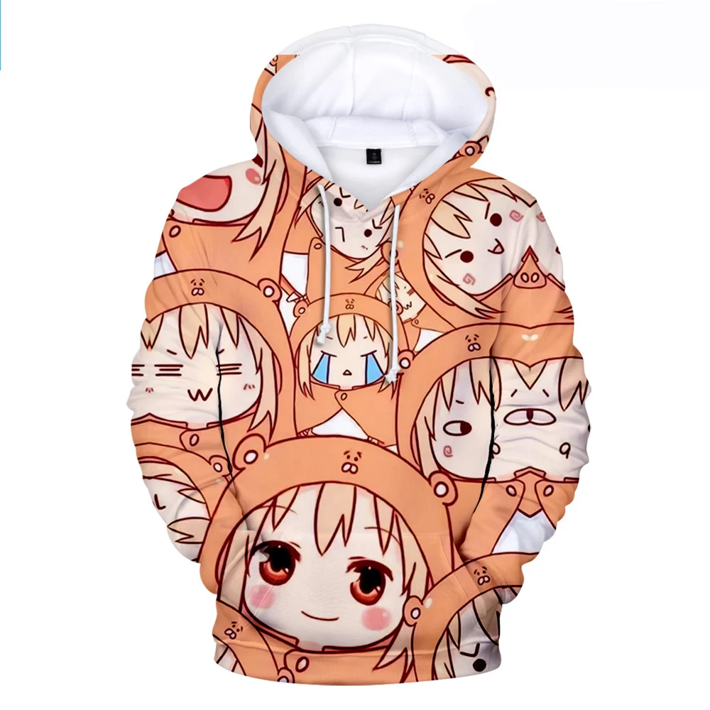 

Spring New Men's and Women's Hoodies Cartoon Animation 3D Printing Children's Fashion Round Neck Harajuku Coat Kids Sweatshirt