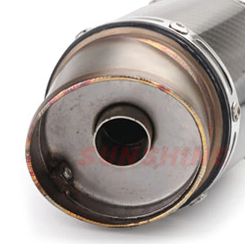 Универсальный глушитель выхлопной трубы для мотоцикла питбайка 51 мм