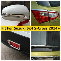 rear bumper fog lights lamps rearview mirror rubbing strip cover trim accessories exterior for suzuki sx4 s cross 2014 2020