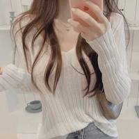 2021 women clothing female sweater women winter pullover knitting overszie tops loose sweaters knitted outerwear dropshipping