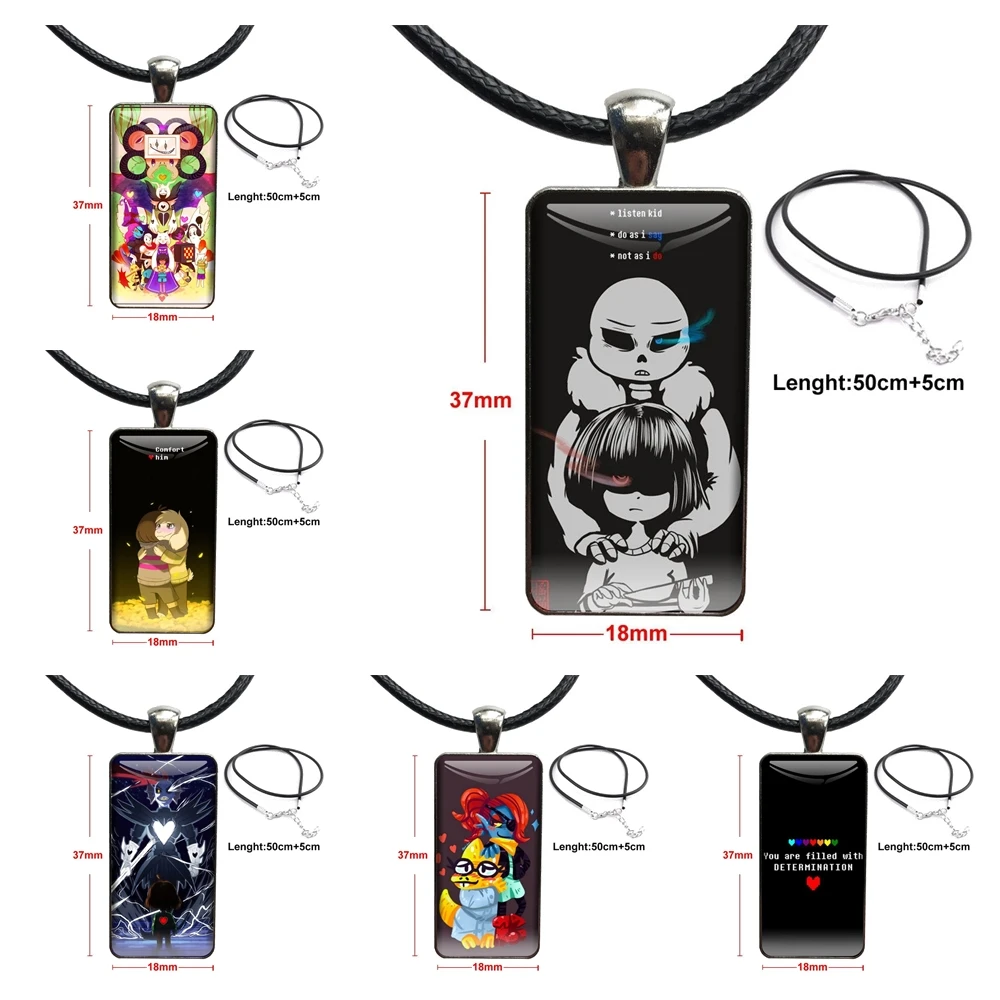 Он лайн для подарок девушек и женщин крутые модные игры Undertale ожерелье Мода