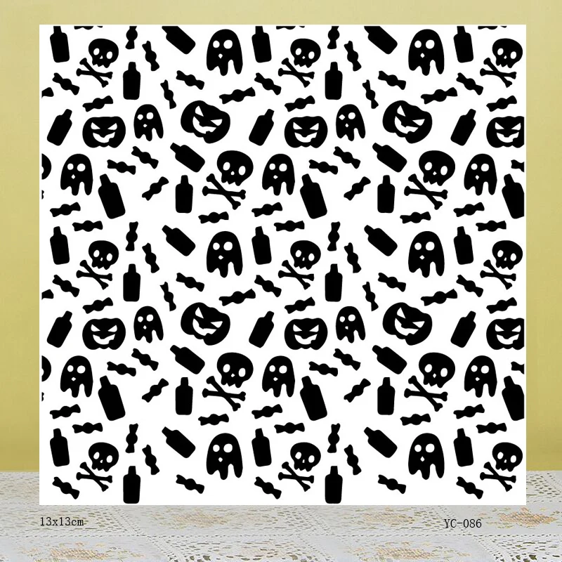 

ZhuoAng Halloween little devil Transparent seal / sealed DIY scrapbook / album decoration card / seamless seal