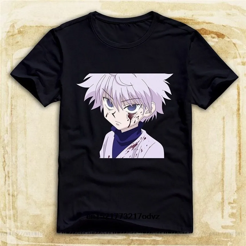 

Для мужчин пуличная футболка Hunter X Hunter хоть круглым вырезом лидер топик футболки футболка с принтом из сериала очень странные футболки ориг...