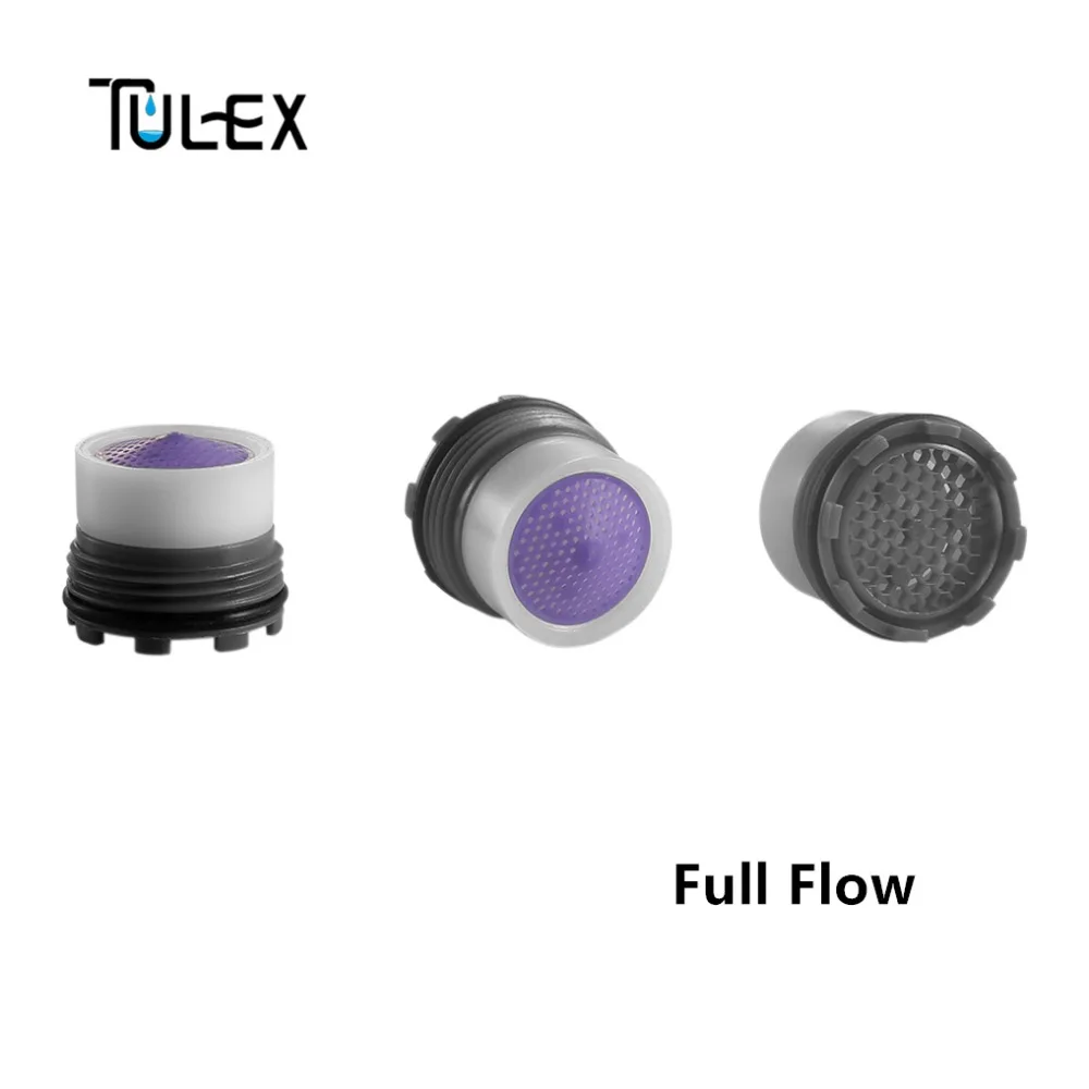 TULEX аэратор для крана водосберегающее 16,5 мм фильтра резьбы папа 6-8L/мин носик барботер фильтр нажмите аксессуары ванной комнаты в прятки в основную часть