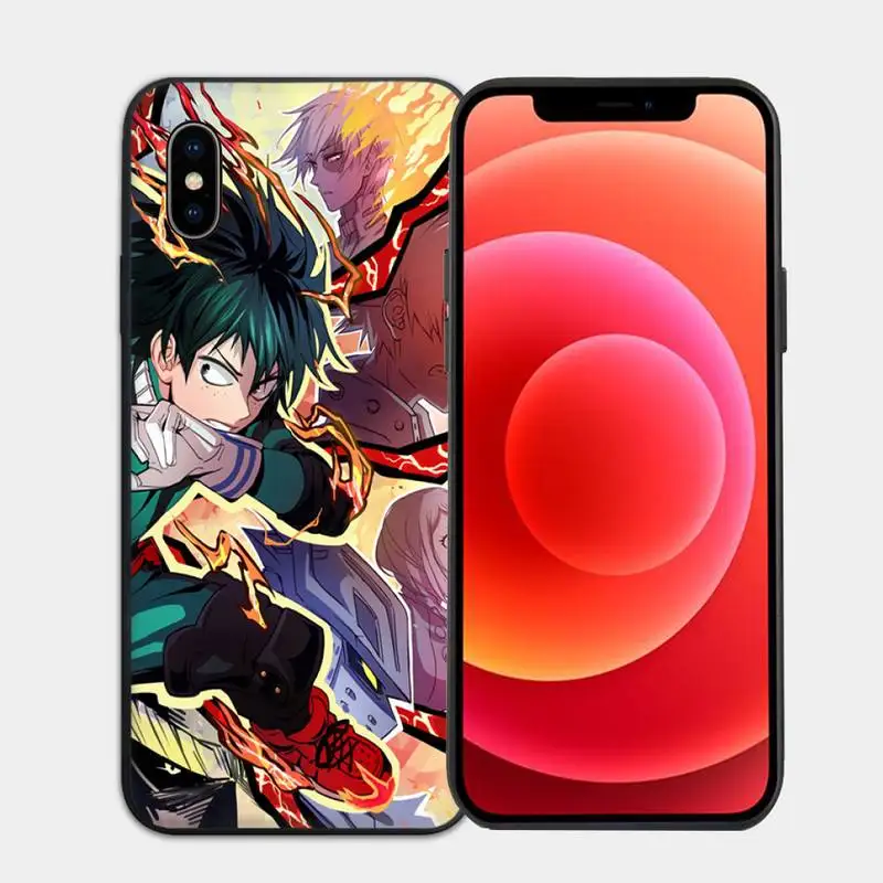 

My Hero Academia Phone Case for iphone 6s 7 8 plus xr xs 11 12pro max mini case