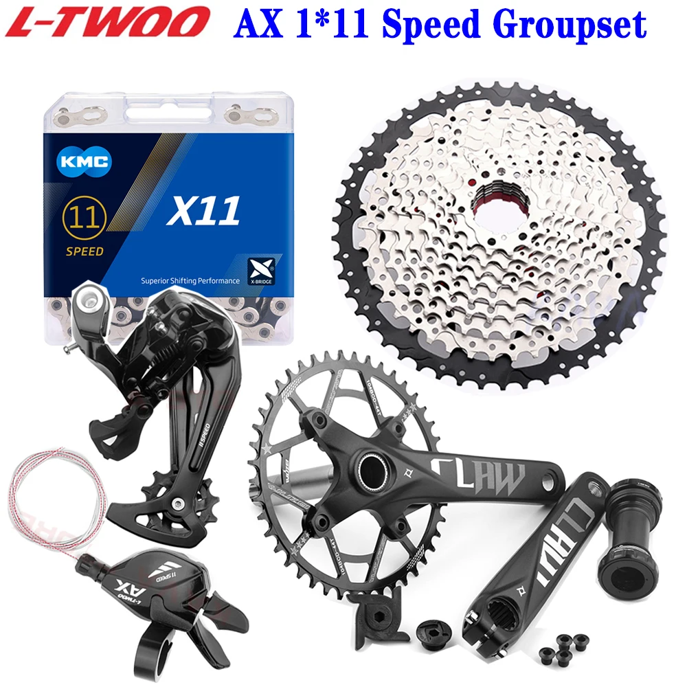

LTWOO AX11 Speed 6Kits Trigger Shifter 11S Rear Derailleur Sunshine 46T 50T 52T Cassette Crankset Chain for M8000 MTB Groupset