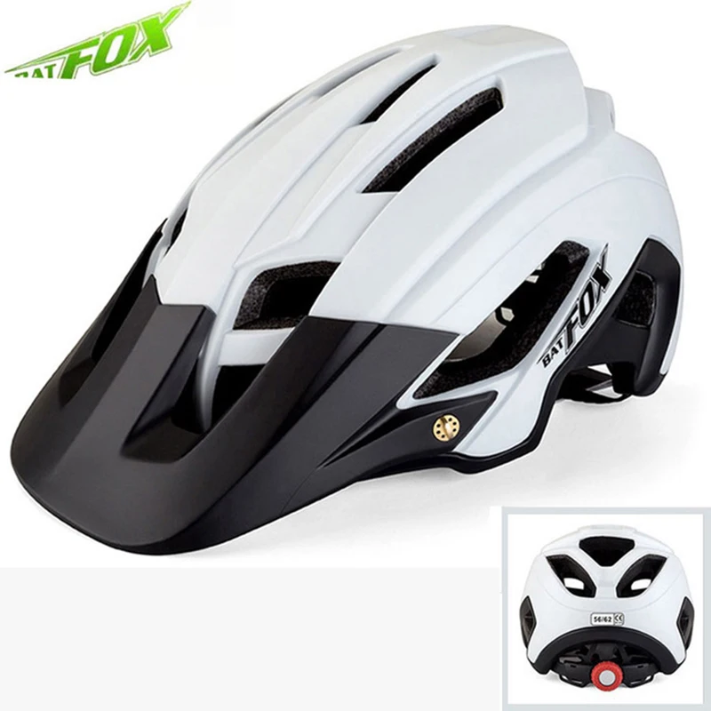 

Велосипедный шлем BATFOX, ссветильник шлем для горного велосипеда, шлем для занятий спортом на открытом воздухе