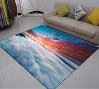 blue sky white cloud rug fashion printing pattern floor mat welcome doormat outdoor rug 3d print carpet kids bedroom rugs