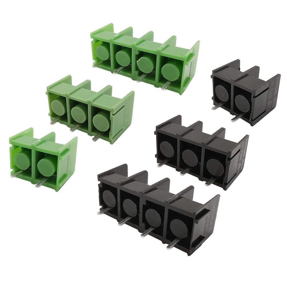 10/20 шт. kf7. 62 мм-2/3/4Pin 300 В 20A 7 мм Шаг прямой игольчатый коннектор Pcb винтовой клеммный