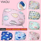 Одежда для поддержания здоровья рабочие шапочки диетолог из чистого дышащего хлопка шапки мультфильм животных красоты скраб шапки чистки лаборатории пылезащитных колпачков