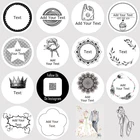 100 шт., персонализированные уплотнительные Стикеры, 4 см