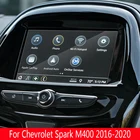 Автомобильный Стайлинг, GPS навигационный экран, наклейка для Chevrolet Spark M400 2016-2020, автомобильные аксессуары