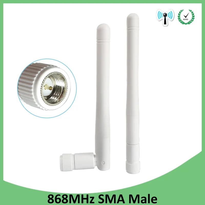2 шт. 868 МГц 915 антенна 3dbi SMA разъем GSM антенны наружный ретранслятор сигнала