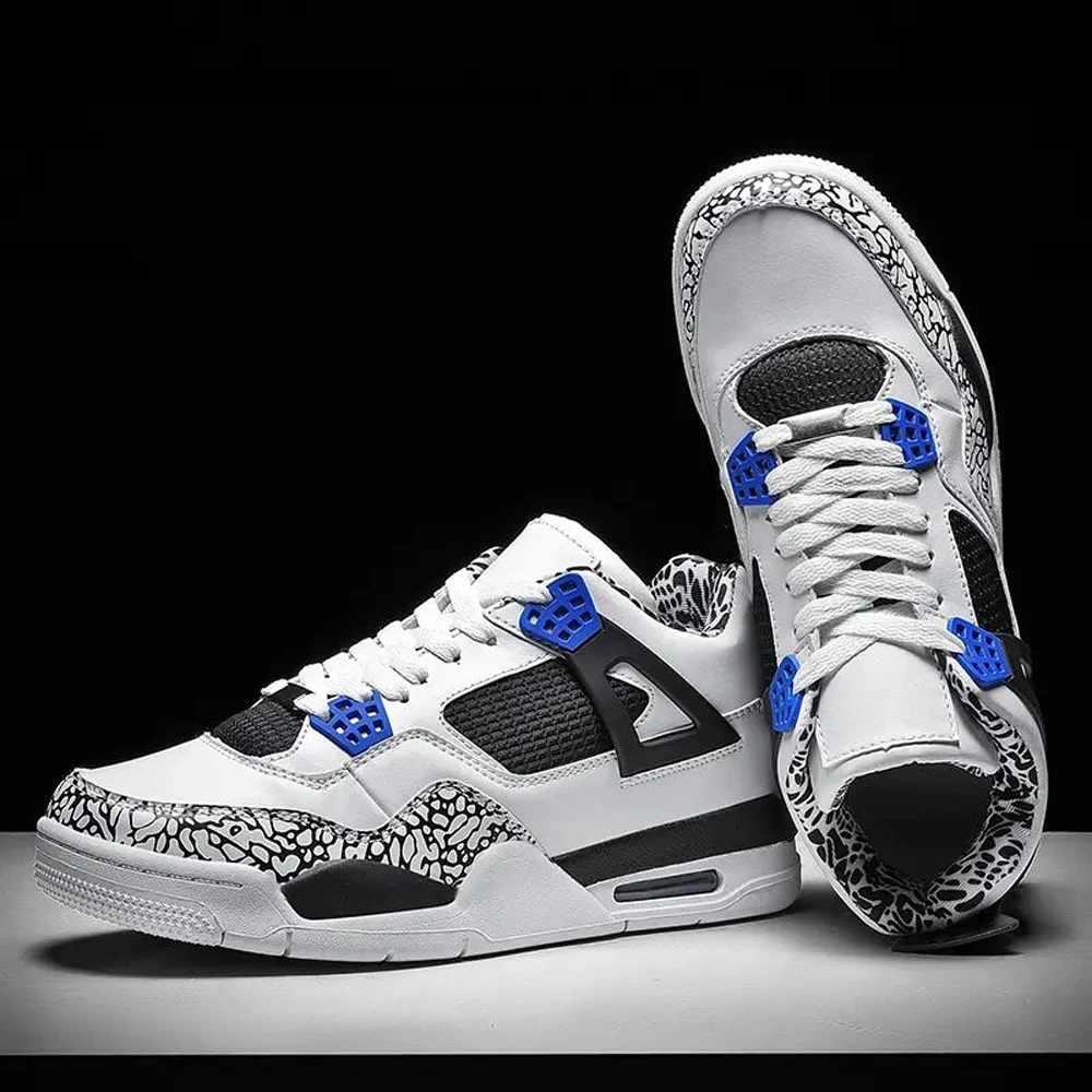 

Popular Aj4 Fashion Shoes Versatile Heightening Men's Shoes Fashion Shoes Live Broadcast Big Size Popular 39-46