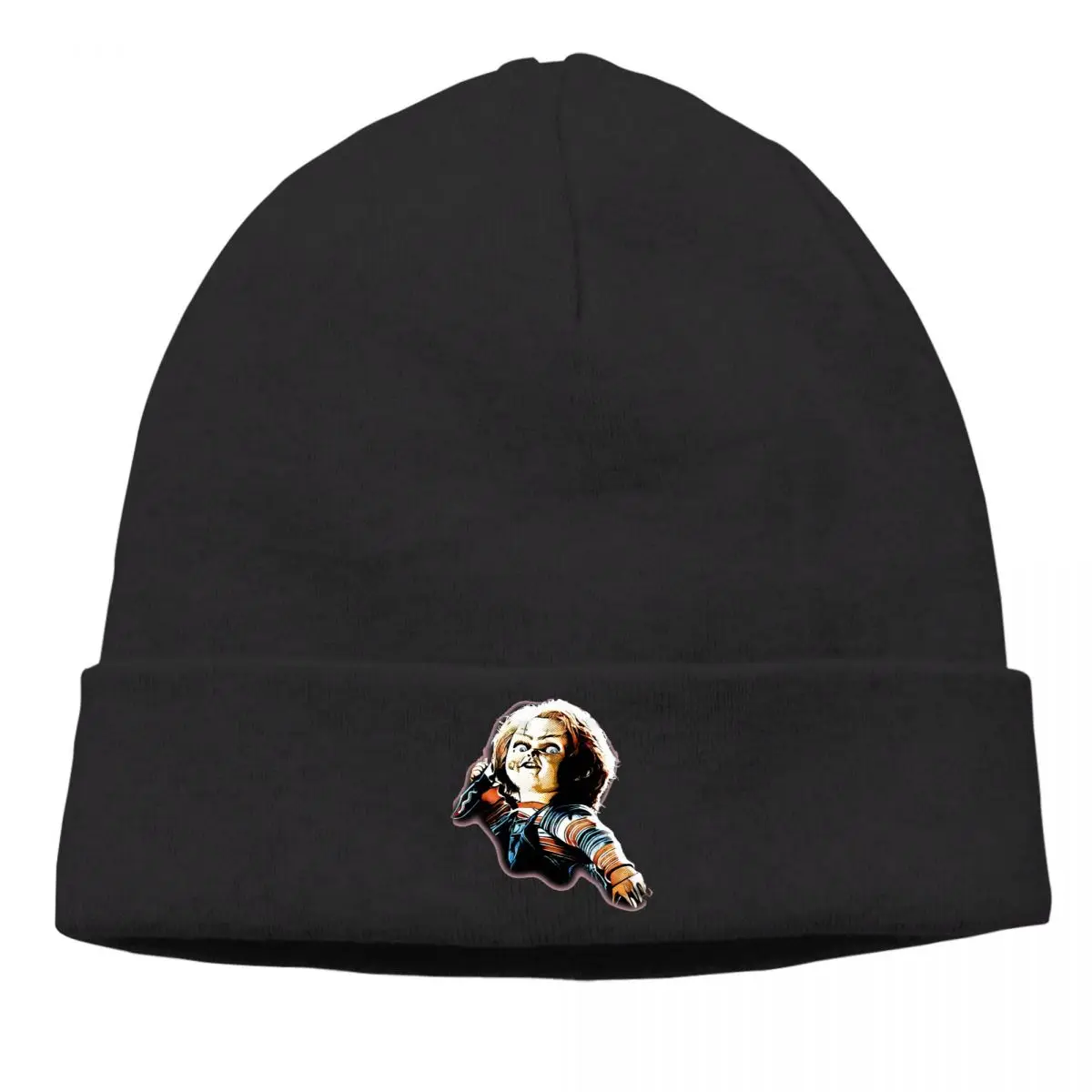 

Novelty Bonnet Homme Fashion Knit Hat Child's Play Chucky Doll Horror Film Skullies Beanies Caps Style Fabric Hats