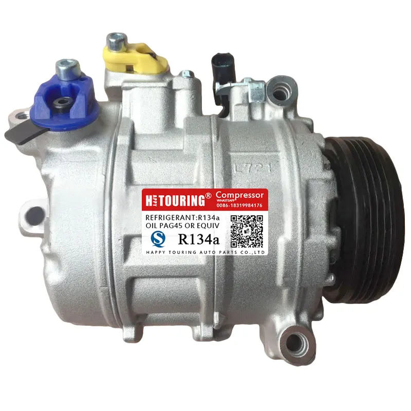 Компрессор кондиционера для BMW 525I 530I E39 E60 2003 2005 4711484 64526917859 65606025123 65606025122 64509174802