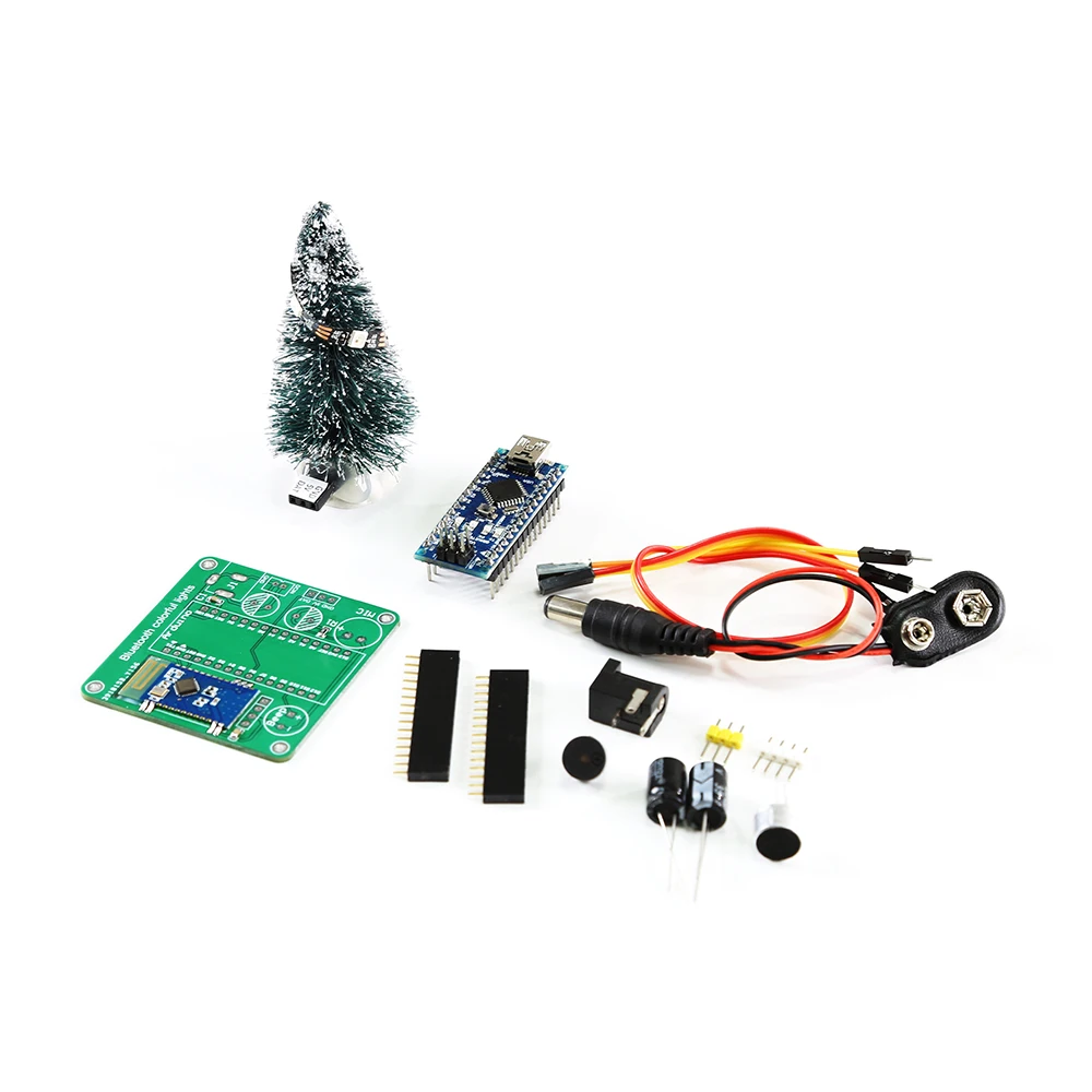 Подарок на рождественскую елку Arduino DIY пульт дистанционного управления WS2812 с