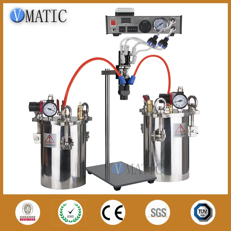 Бесплатная доставка точная автоматическая клеевая машина VMATIC с клапаном бака