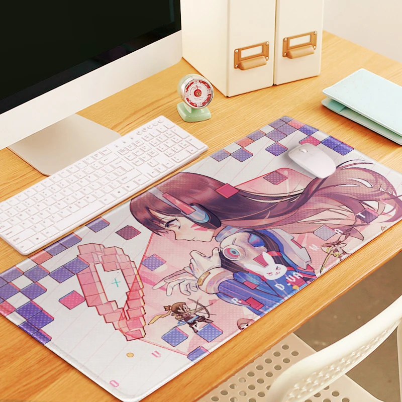 Игровой коврик для мыши OW D.va Genji игровой Dva Эргономичный резиновый реквизит