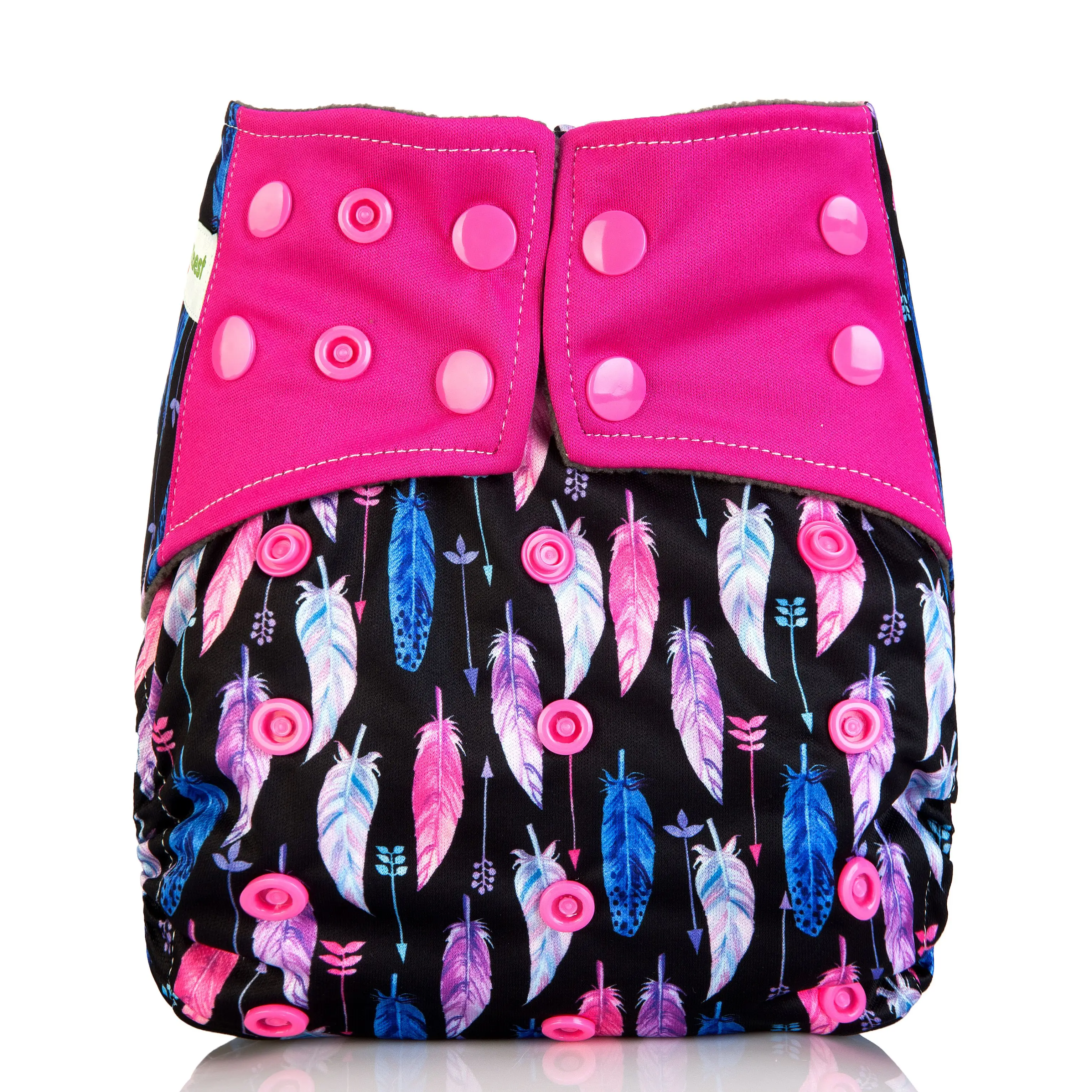 Двойные вставки для детских подгузников все в два AI2 бамбуковый уголь ткань