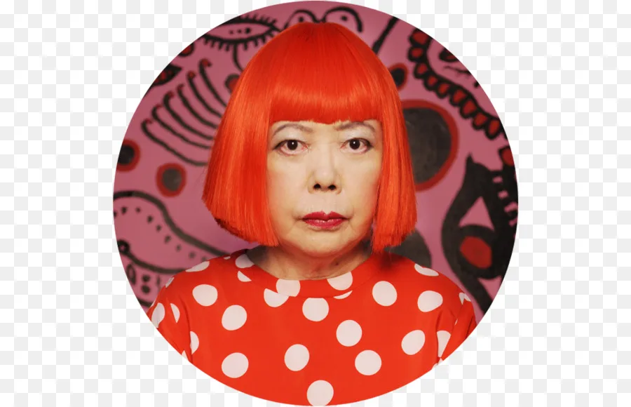 Художника YayoiKusama горошек искусство Мультфильм Портрет DIY игрушечные наклейки