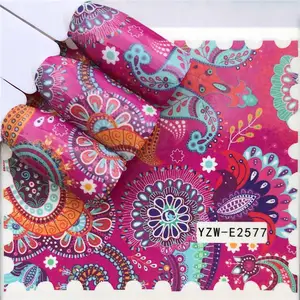 Наклейки для ногтей водные наклейки бабочки Цветочные животные черно-белые геометрические слайдеры маникюрные украшения для ногтей