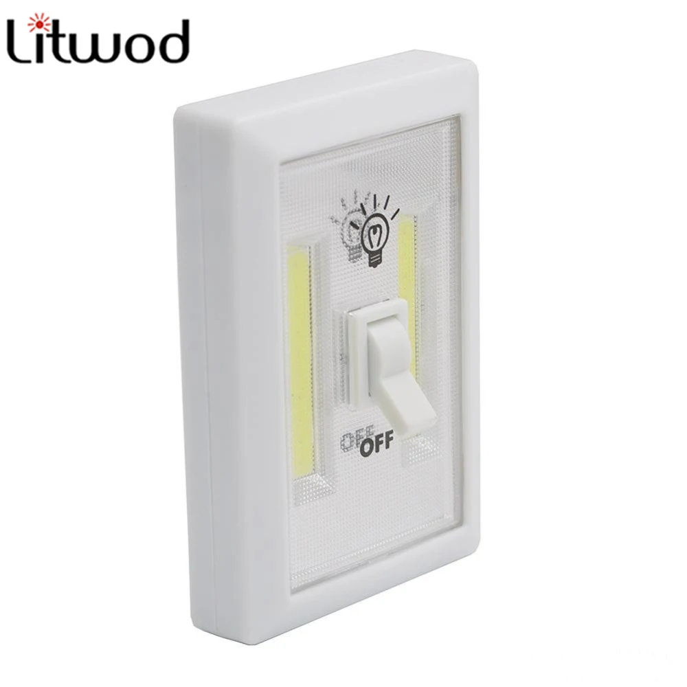 Z40 Litwod 4W COB светодиодный светильник пластиковый настенный прикроватная комната