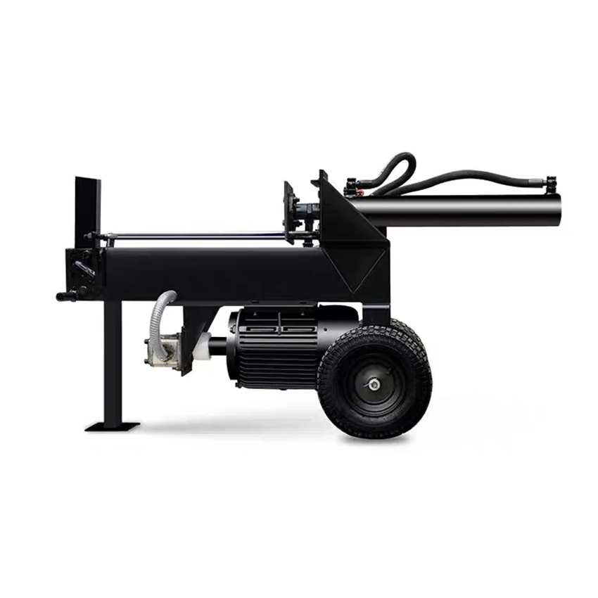

Electric Splitting Chopping Wood Machine High-Power Electric Hydraulic Wood Breaking Machine with 10-16 tons Splitting Pressure