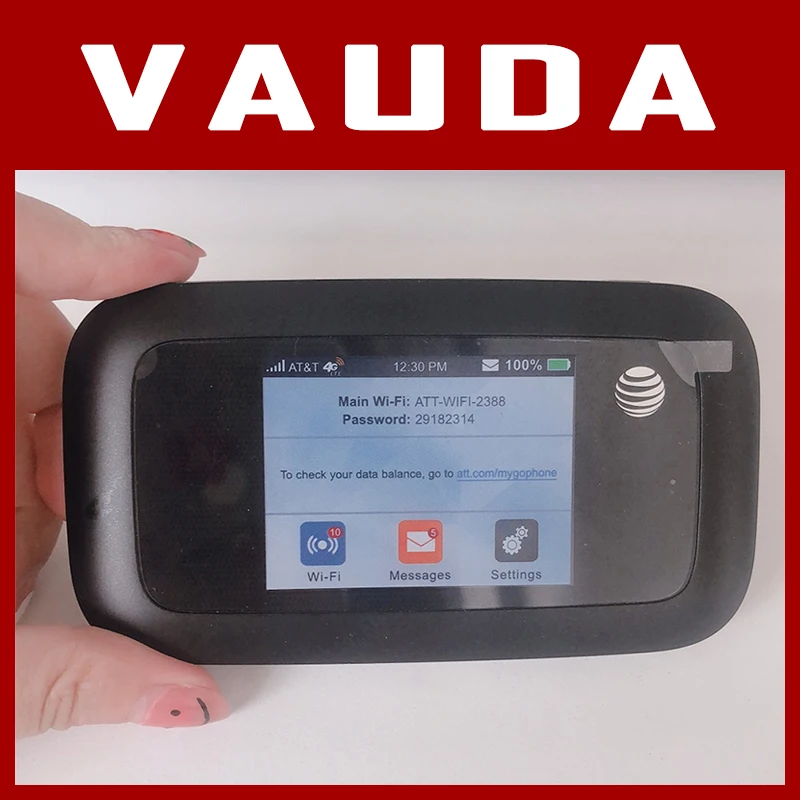 Разблокированная Мобильная точка доступа ZTE MF923 AT&T Velocity 4G со слотом для SIM карты 150