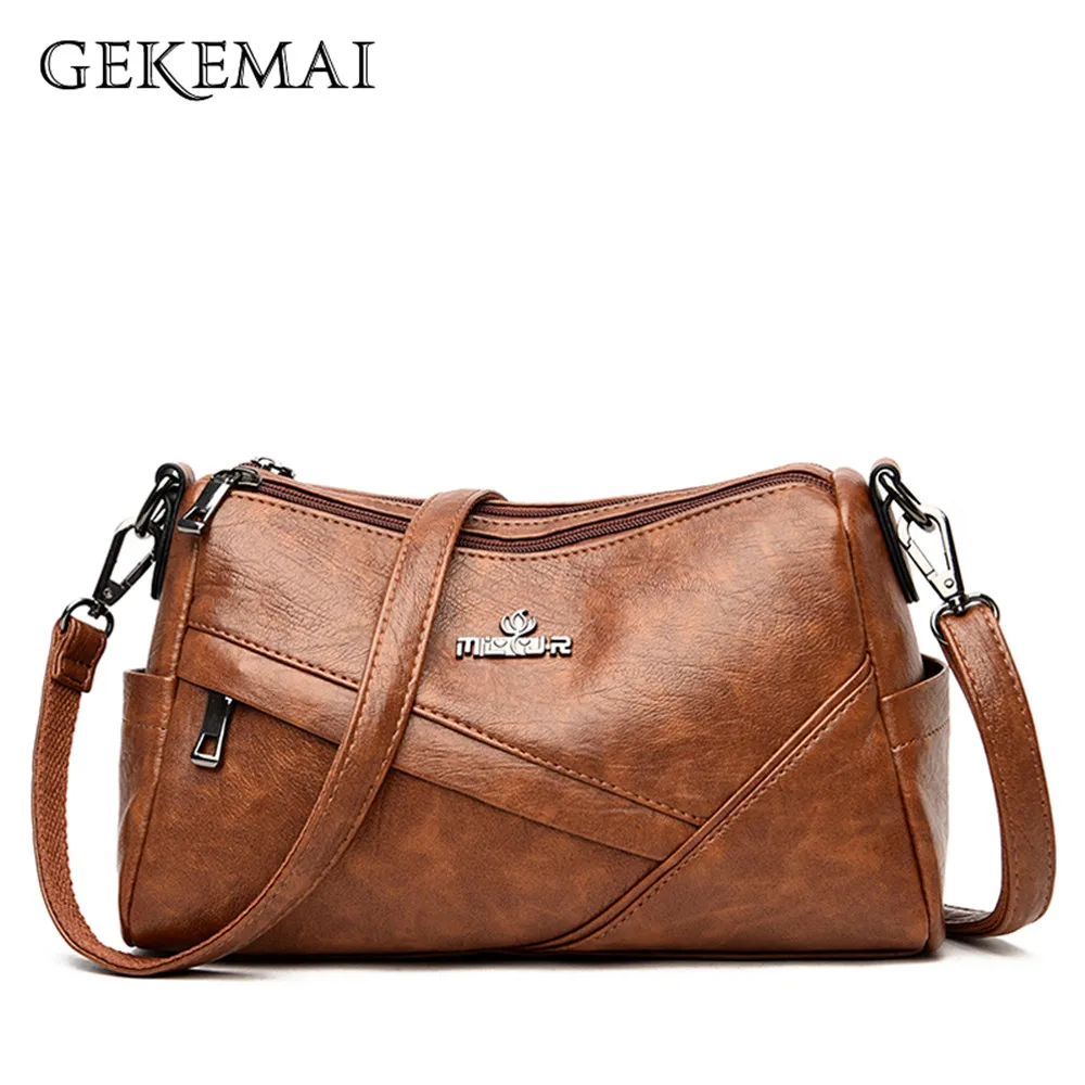 

Новые однотонные Цвет Женская сумка Роскошные дизайнерские женские сумки через плечо из искусственной кожи высокого качества женские сумк...