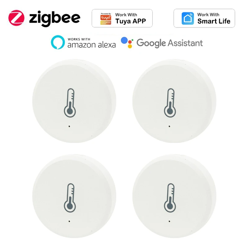 Новый ZigBee 3 0 датчик температуры и влажности дистанционный монитор от Tuya Smart Life APP с
