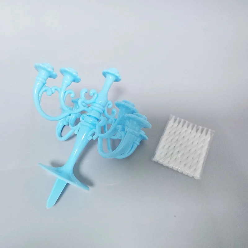 9 шт свечи и подсвечник кронштейн 1 набор торт Топпер день рождения подсвечники